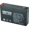 Universal Power Group 6v 7ah Lead Acid Emergency Battery
