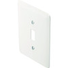 Titan3 1-Gang Metal Toggle Wall Plate (25-Pack) (White)