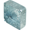 Hubbell 4 In Square 1-1/2 In Deep Steel Electrical Box