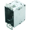 Hubbell 3 X 2 In Gangable 2-1/2 In Deep Switch Box W/ Nmsc Clamps