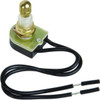 Satco 1-Pole Brass On-Off Rotary Switch
