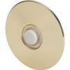 Newhouse Hardware Stucco Push Button Chime Button - Polished Brass