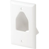 Hubbell 1-Gang Recessed Cable Plate