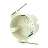 Allied Moulded New Work Nail On Round Ceiling Box, 4" Diameter, 22-1/2 Cu. In.