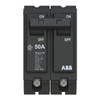 Abb 50 Amp 2 In. Double-Pole Circuit Breaker (Thql2150a)