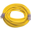 Prime Wire & Cable 100ft 12/3 Sjtw Jobsite Outdoor Extension Cord (Yellow)