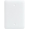 Titan3 1-Gang 2.75 Princess Blank Metal Wall Plate (25-Pack) (White)