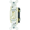 Legrand 15 Amp 120 Volt 3-Way Co/Alr Toggle Light Switch (Ivory)