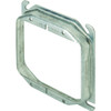 Hubbell 4 In 2-Gang 5/8 In Raised Square Cover (Gray)