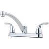 Pfister Series 2-Handle Kitchen Faucet In Polished Chrome