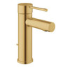 Grohe Essence New Single-Handle Curved Bathroom Faucet Brushed Cool Sunrise