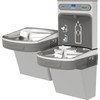 Elkay Ezh2o Bottle Filling Station, Bi-Level Cooler,non-Filtered 8 Gph Stainless