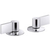 Kohler Components Bathroom Sink Handles With Lever Design