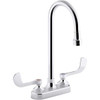 Kohler Triton Bowe 1.0 Gpm Centerset Bathroom Sink Faucet With Gooseneck Spout