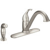 Moen Camerist Kitchen Faucet Stainless Steel Single Handle With Spray