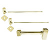 Westbrass D1338qsl-01 Brass Qubic Trap 1/4-Turn Lavatory Supply Kit
