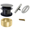 Westbrass Illusionary Overflow Universal Trim, Kit In Satin Nickel