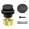 Westbrass Tip Toe Universal Tub Trim With One-Hole Face Plate, Oil Rubbed Bronze