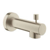 Grohe Concetto Diverter Tub Spout, Slip-Fit Connection, Metal, Brushed Nickel