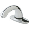 Rubbermaid Commercial Milano 1-Hole Low-Lead 4" Centerset Sink Faucet (Chrome)