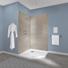 Jetcoat Core 42 × 42 × 78-Inch Shower Wall System