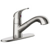 Seasons Raleigh Single-Handle Pull Out Kitchen Faucet, Stainless Steel