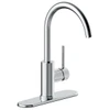 Seasons Westwind Single-Handle Kitchen Faucet, Chrome