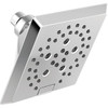 Delta H2okinetic 5-Setting Angular Modern Raincan Showerhead Lumicoat Chrome