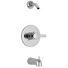 Peerless Precept Tub And Shower Trim Less Head In Chrome