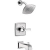 Delta Ashlyn Monitor 14 Series Tub And Shower Trim In Chrome