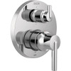 Delta Trinsic Two Handle Chrome Valve Trim With 6-Setting Integrated Diverter