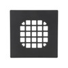 Danco 4-1/4" Square Snap-In Shower Drain Cover In Matte Black