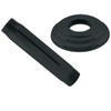 Westbrass 4 " Ceiling-Mount Shower Arm And Flange In Matte Black