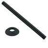 Westbrass 12 " Ceiling Mount Shower Arm And Flange In Matte Black