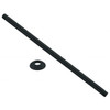 Westbrass 24 " Ceiling Mount Shower Arm And Flange In Matte Black