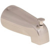Maintenance Warehouse 1/2 In. Fip Bathtub Spout With Top Diverter, Brushed Nickel