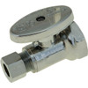 Premier 1/2" IPS X 3/8" Quarter Turn Compression Straight Stop