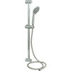 Seasons 5- -Spray Patterns 4 In. Single Wall Mount Low Flow Handheld Showerhead In Chrome