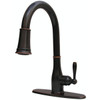 Premier Muir Single-Handle Pull-Down Sprayer Kitchen Faucet In Oil Rubbed Bronze