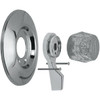Brasscraft 1-Handle Tub And Shower Faucet Trim Kit For Mixet Pressure Balanced Valves, Chrome/Clear, Valve Not Included