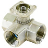 Belimo Valve Ball 1" Npt 7.4 Cv 3 Way A-Port With Stainless Steel Ball And Stem