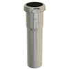 Premier 1-1/2 In X 6 In Brass Extension Tube With Slip Joint, Chrome, 17-Gauge