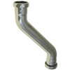 Premier 1-1/2 In X 11-1/2 In Brass Offset Tailpiece, Chrome, 22-Gauge