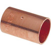 Nibco Wrot Copper Cup X Cup Dimple Stop Coupling, 1/4",  Package Of 50