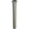 Premier 1-1/2 In X 12 In Brass Extension Tube With Slip Joint, Chrome, 22-Gauge