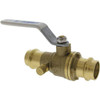 Nibco 3/4 In Brass Alloy Lead-Free Press Full Port Ball Valve With Drain