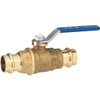 Homewerks 3/4 In Press X 3/4 In Press Lead Free Brass Ball Valve