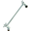 ProPlus 1/2 In IPS X 10 In Adjustable Shower Arm, Chrome