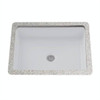 Toto Atherton 17 In Rectangular Undermount Bathroom Sink In Cotton White