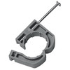 Oatey 3/4 " Full Pipe Clamp With Nail, Package Of 10